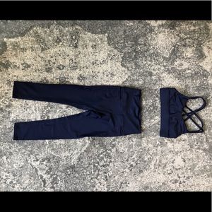 Yoga set only worn once!